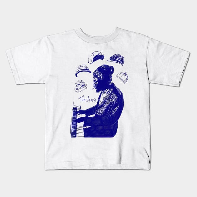 Monk Kids T-Shirt by annacwener